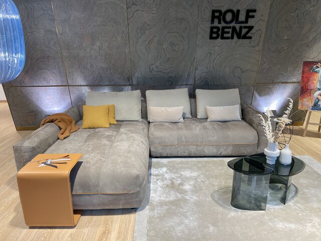 Rolf Benz Sitzgarnitur 542 Moyo beigegrau 69198 Rolf Benz Sitzgarnitur 542 Moyo beigegrau 69198