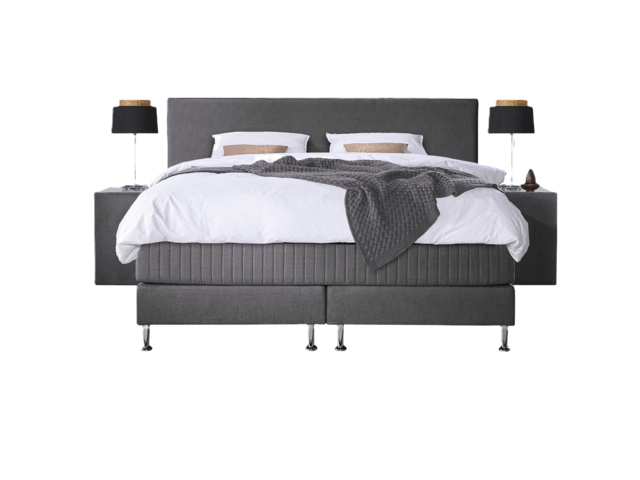 Serta Boxspringbett Classico anthrazit 1