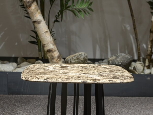 Janua Couchtisch BC09 Basket stone emperador 1