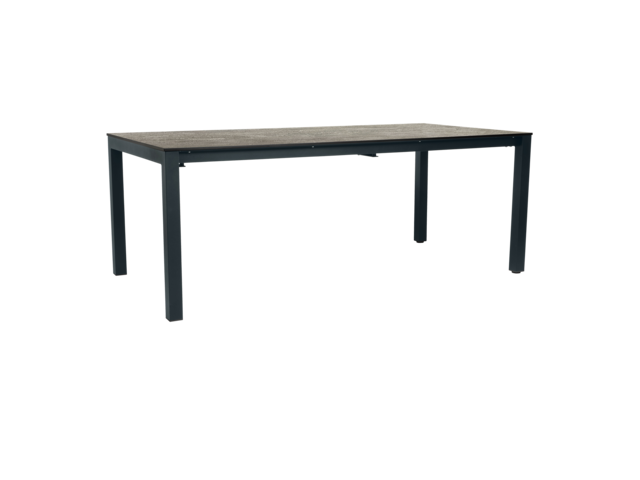 Stern Ausziehtisch SILVERSTAR SLATE STONE anthrazit 1