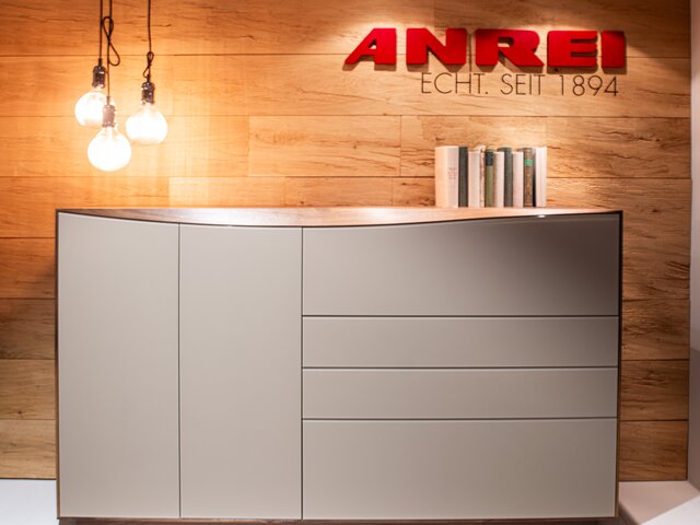 Anrei Highboard Wave holz 1