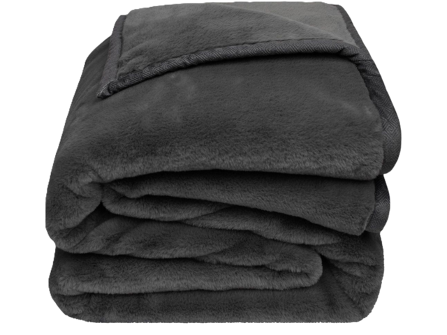 Zoeppritz Wohndecke The big Blanket anthracite 1