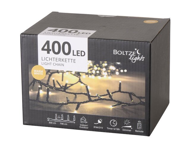 Boltze Lichterkette Cluster 400 1