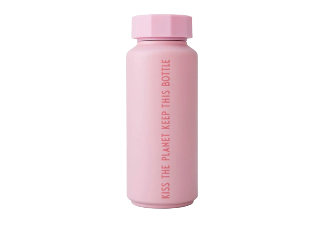 Design Letters Thermosflasche KISS pink 1