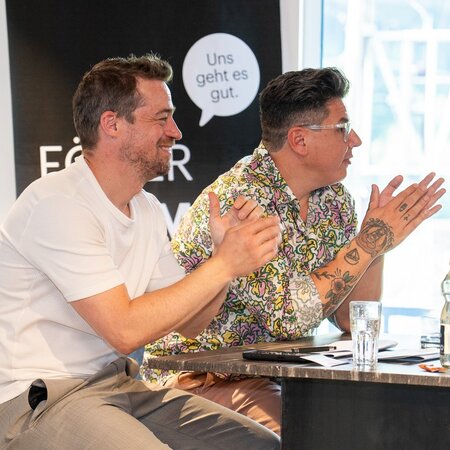 6. Föger Sommertalk – Uns geht es gut! 6. Föger Sommertalk – Uns geht es gut!